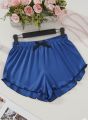 Ladies Premium Silk Soft Nightwear Shorts. 