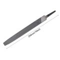 Metal Flat File or Steel Files 250mm/ 10 inch For Filing Holes Corners same as picture.