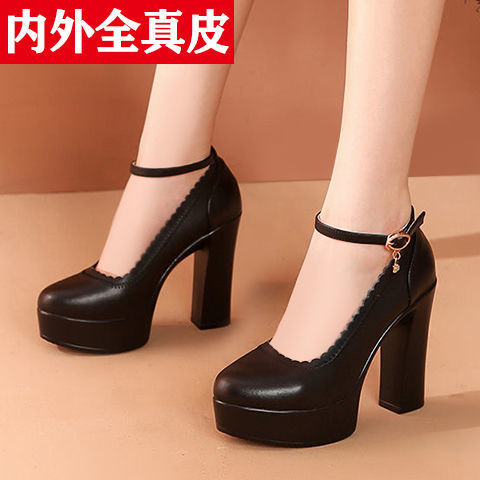 Model%20Cheongsam%20Shoes%20for%20Catwalk%20Women's%20Chunky%20Heel%20Platform%20Platform%20Black%20High%20Heels%20Large%20Size%20Leather%20Pumps%20Soft%20Calf%20Leather%20Shoes%20-%20Image%203