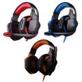 G2000 Gaming Headsets Big Headphones with Light Mic Stereo Earphones Deep Bass for PC Computer Gamer Laptop PS4 New X-BOX. 