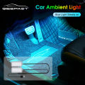 Geepact Car Ambient Light Car RGB Interior Car Lights APP Control Car Accessories Sound Active Function Car Foot Under Dash Lighting Kit Atmosphere Light USB. 