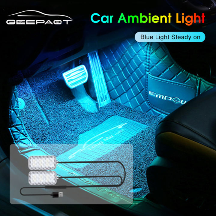 Geepact%20Car%20Ambient%20Light%20Car%20RGB%20Interior%20Car%20Lights%20APP%20Control%20Car%20Accessories%20Sound%20Active%20Function%20Car%20Foot%20Under%20Dash%20Lighting%20Kit%20Atmosphere%20Light%20USB%20-%20Image%202
