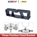 Three-position Fixed Bracket Multi-camera Live Stand Mobile Phone Mount for GoPro Hero SJCAM AKASO DJI EKEN Xiaomi Fill Light.