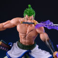 New 20cm One Piece Anime Figure GK Roronoa Zoro Action Figure PVC Collection Cartoon Model Doll Gift Toys Decoration.