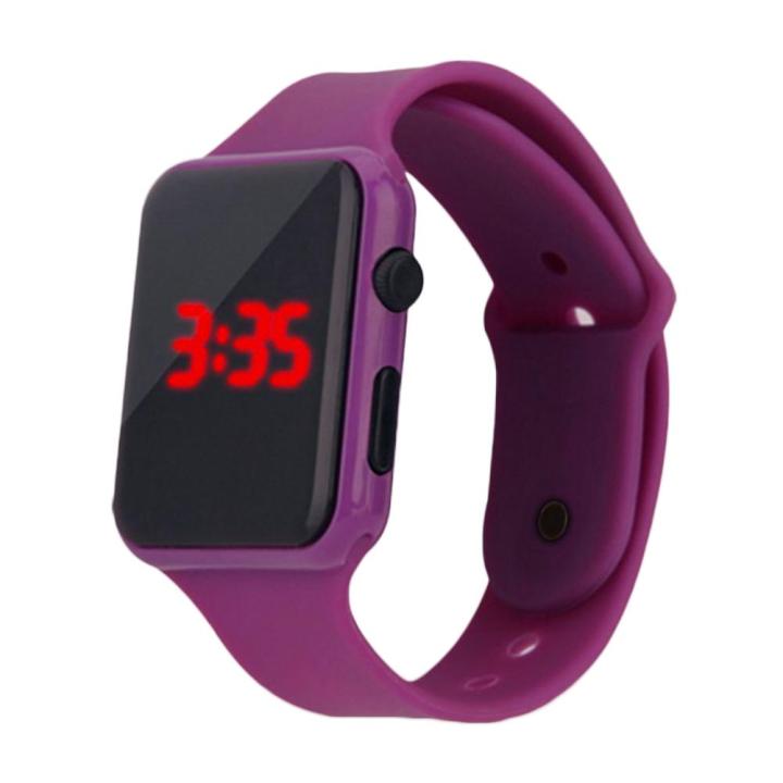 Unisex%20Rectangle%20Dial%20LED%20Light%20Digital%20Display%20Wrist%20Watch%20-%20Image%203