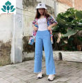 Denim Plazzo pant Stylish new Trendy look Jeans Pant For Women. 