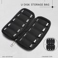 USB Flash Drive Case Storage Case Holder Storage Bag USB Flash Drive Electronic Accessories Organizer For USB Flash Drive Pen.