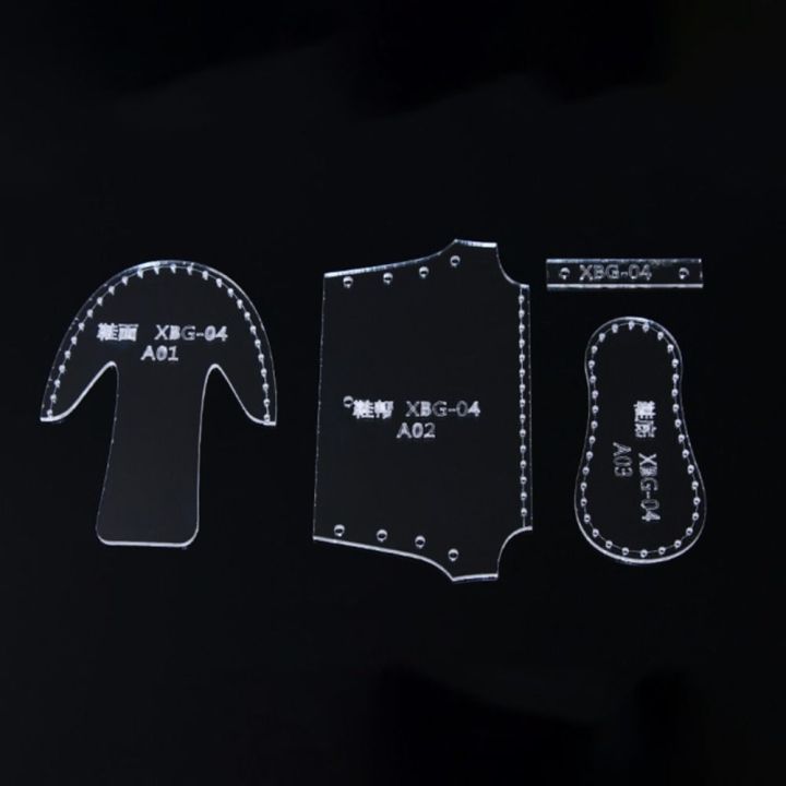 Acrylic Shoes Acrylic Templates Personality Handmade Mold Leather DIY