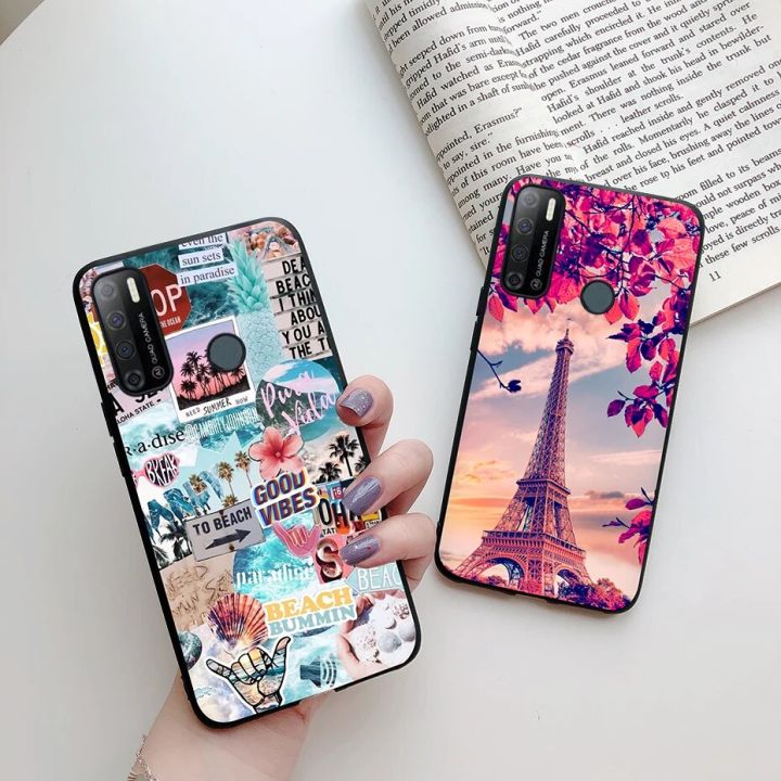 For%20Tecno%20Pouvoir%204%204%20Pro%20LC7%20LC8%20Case%20Fashion%20Art%20Label%20Black%20Painted%20Soft%20TPU%20Phone%20Back%20Cover%20For%20Tecno%20Pouvoir%204%204%20Pro%20Case%20-%20Image%202