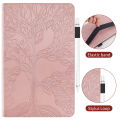 【3C VictoryEagle】Case for Samsung Tab Lite 8.7 SM-T220 SM-T225 case 8.7 inch emboss tree flip wallet cover for tab A7 Lite 2021 case, leather Smart Funda cover CAPA stand folio case.