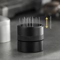 21 Needle Espresso Stirrer WDT Tool, Espresso Distribution Tool for 51mm 54mm 58mm Portafilter Coffee Powder Stirring Tool. 