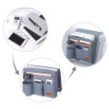 Migeet Bedside Caddy Bedside Organizer Bag Holder with 5 Pockets Felt Hanging Storage Organizer for Bed Rails Dorm Sofa.