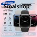 Smalshop Samsung Smartwatch Bluetooth Kalis Air 1.96-inci Magnetic Wireless Charging Android IOS Smartwatch Untuk Lelaki Dan Wanita Jam Tangan Pintar Untuk Lelaki Original 4g Smartwatch Sukan Watch Smartwatch Untuk Kanak-kanak Jam.