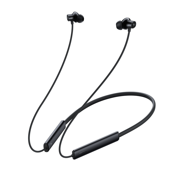 Realme Buds Wireless 3 Neckband Earphones In-Ear 30dB ANC Spatial Audio 13.6mm Dynamic Bass Driver Upto 40 Hours Playback Fast Charging 45ms Low Latency for Gaming Dual Device Connection