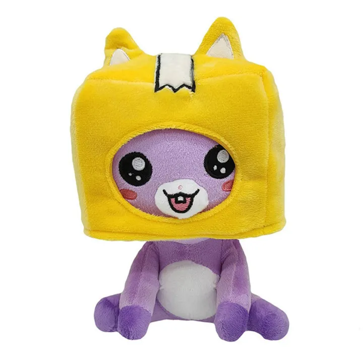 Lankybox Plush Toys Cute Cartoon Anime Boxy Foxy Stuffed Plush Doll Gift For Girl Children