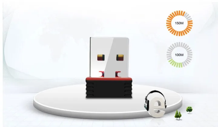 RTL8188%20Wi-fi%20Network%20Card%20Mini%20Wireless%20USB%20wifi%20receiver%20%7C%20Adapter%20%7C%20300mbps%20%7C%20Dongle%20%7C802.11BGN%20Network%20Card%20%7C%20300%20Mbps%20%7C%2040m%20Range%20%7C%20USB%202.0%20With%20CD%20%20-%20Black%20-%20Image%204