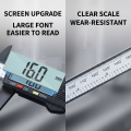 Electronic Digital Caliper 150 mm Plastic Slide Caliper 6 Inch.