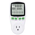New Ac Power Meter 220V Digital Wattmeter Eu Energy Meter Watt Monitoring Power Cost Map Measurement Socket Analyzer Universal. 