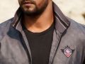 Shohure Dark Gray color Double part air proof jacket. 
