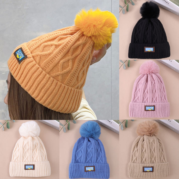 Knitted%20Cold%20Hats%20Faux%20Fur%20Embroidery%20Letter%20Beanie%20Women%20Soft%20Solid%20Color%20Crochet%20Cap%20Winter%20Plus%20Velvet%20Warm%20Wool%20Hat%20-%20Image%202