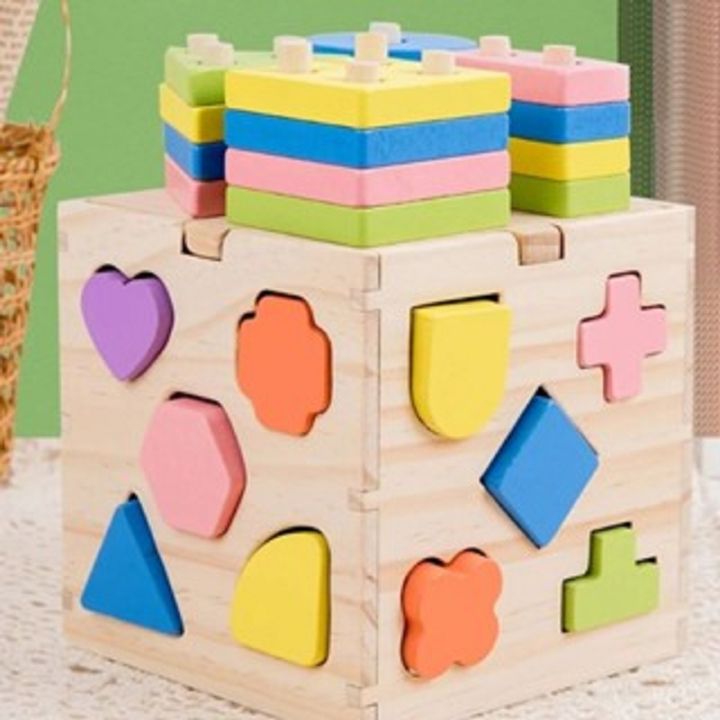 Pillar Intelligence box Childhood Education Matching Children's Toys Baby's Building Blocks Indigence Development