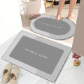 carpet bath mat 1PCS Absorbent non-slip floor mat quick drying bathroom balcony floor. 