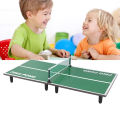 Mini Table Tennis Board Interesting Game Durable Ability Development Mini Pong Table for Kids Children for Home Game Room. 