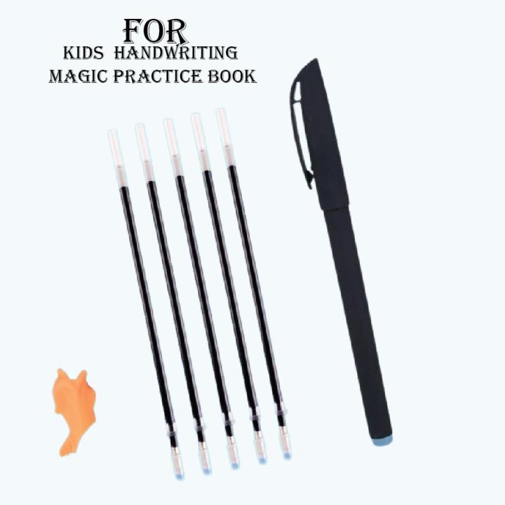 Magic sis for kids handwriting practice books -1 pcs Pen, 5 pcs sis (pen ink will delete automatically) (311960777)