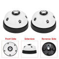 Pet Bell, 2 Pack Metal Bell Dog Training With Non Skid Rubber Bottoms Dog Doorbell For Potty Training Clear Ring Pet Tool Communication Device For Small Dogs Cats. 