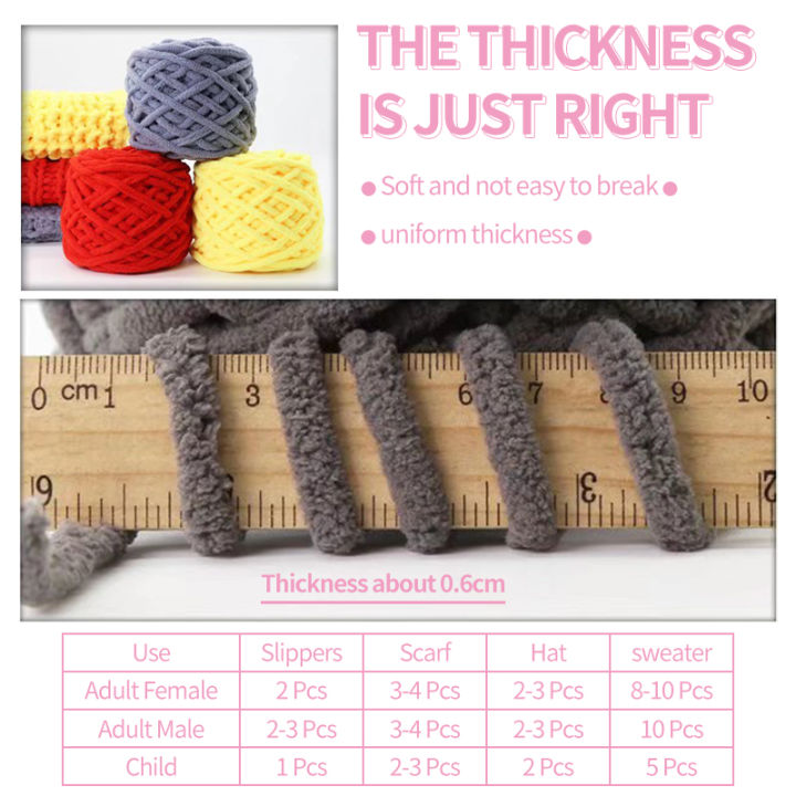 QJH%20Chunky%20Blanket%20Knitting%20Yarn,%20Luxury%20Thick%20Polyester%20Jumbo%20Weaving%20Crochet%20Craft%20Yarns%20for%20Throw%20Blanket%20Pillows%20100g/1Ball%20-%20Image%202