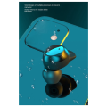 Mini TWS Bluetooth 5.4 Wireless Earbuds with Wireless Charging Case Invisible Mini Bluetooth Earphones Easy Install Easy to Use Black. 