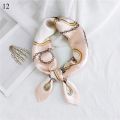 Print Square Scarf Cotton Linen Headscarf Small Scarf Floral Handkerchief Bohemia Bandana Hair Bands Head Neck Scarf Hats Decor. 