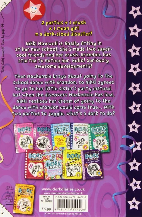 Dork%20Diaries:%20Party%20Time%20Paperback%20Book-2%20(Bangladeshi%20Print)%20-%20Image%203
