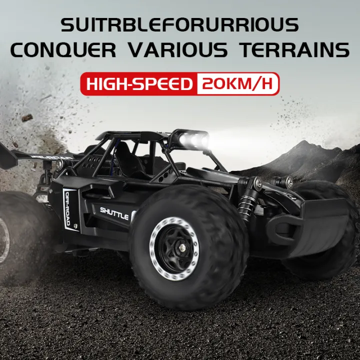 ZWN%201:16/1:20%202.4G%20Model%20RC%20Car%20With%20LED%20Light%202WD%20Off-road%20Remote%20Control%20Climbing%20Vehicle%20Outdoor%20Cars%20Toy%20Gifts%20for%20Kids%20-%20Image%204