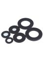 Black 8.8 Level Flat Washer Metal Washer Thickened Gasket Ultra-Thin Washer M2 M3 M4 M5 M6 M8 M10 M12 M14 M16 M20 M24 M27 M30. 