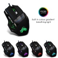 Rgb Gaming Mouse With 7 Buttons Dpi Switchable Rgb Mouse Model X1 - Customize Your Gaming Experience With Rgb Mouse. 