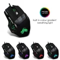 Rgb Gaming Mouse With 7 Buttons Dpi Switchable Rgb Mouse Model X1 - Customize Your Gaming Experience With Rgb Mouse. 