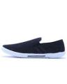North Star PU Flat Casual Lifestyle Canvas Shoes - Black.