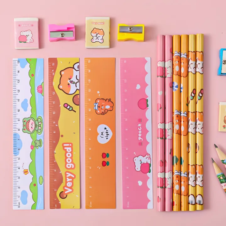 5%20piece%20set%20of%20pencil%20sharpener%20eraser%20and%20ruler%20Cartoon%20animal%20pencil%20Children%20stationery%20set%20cute%20pen%20school%20supplies%20prizes%20-%20Image%203