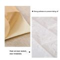 70cm*2m Long 3D Brick Wall Stickers DIY Decor Self-Adhesive Waterproof Wallpaper for Kids Room Bedroom Kitchen Home Wall Decor.