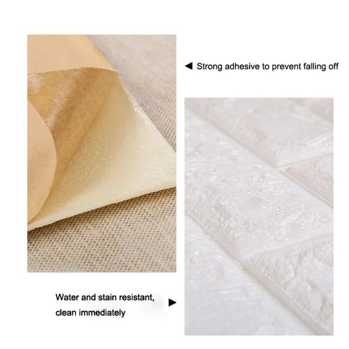 70cm*2m%20Long%203D%20Brick%20Wall%20Stickers%20DIY%20Decor%20Self-Adhesive%20Waterproof%20Wallpaper%20for%20Kids%20Room%20Bedroom%20Kitchen%20Home%20Wall%20Decor%20-%20Image%202