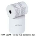 Thermal Paper POS Roll 3 Inch 80MM X 56MM (10 Pcs Roll).