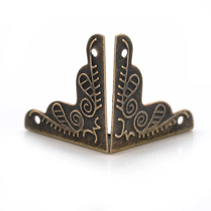 12pcs%20Angle%20Bracket%20Corner%20Protector%20Corner%20Code%20Decorative%20Bracket%20Corner%20Fittings%20With%20Screws%20Jewel%20Box%20Picture%20Frame%20Retro%20-%20Image%204