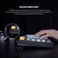 FANTECH ATOM96 MK890 V2 MIZU Edition RGB Full Key Roll Over Hot Swappable Mechanical Keyboard All Anti Ghost Keys Fully Customizable Red Switch. 