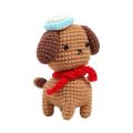 KRABALL Animal Dolls Crochet Knitting Kits With Cotton Yarn Thread Instruction For Beginners DIY Craft Knit Tool Set Accessories.