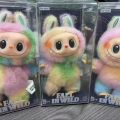 3rd generation get into energy labubu plush doll key chain figure box key chain dolls.