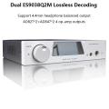 Audiophile Audio Decoder QCC5125 Bluetooth 5.1 Dual ES9038Q2M DAC DSD512 Decoder HIFI Digital To Analogue Converter AMANERO USB.