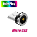 10X Round Magnetic Cable Plug 8 Pin Mini USB Plugs Fast Charging Phone Magnet Charger Plug. 