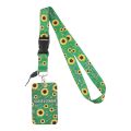 DZ1351 Hidden Disabilities Sunflower Lanyard Id Badge Holder Keychain ID Card Pass Gym Mobile Badge Holder Key Holder Key Rings. 