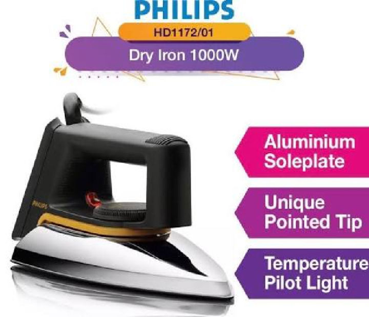 Philips%20Dry%20Iron%20Classic%20-%20HD1172/01%20-%20Image%205